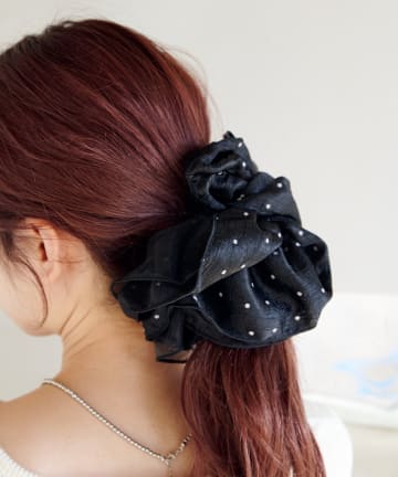 Kastane(カスタネ) 【fiw.】ドットシアーダブルシュシュ