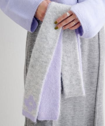 Kastane(カスタネ) B アソートシャギーマフラー