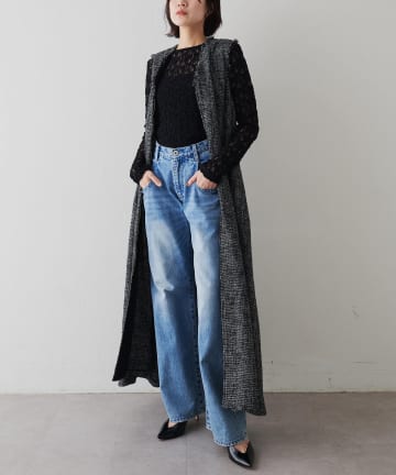 Drawing Numbers(ドローイングナンバーズ) ツィードジレドレス