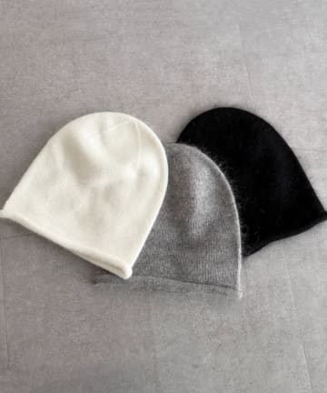 Chez toi(シェトワ) アンゴラニット帽