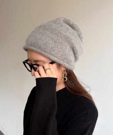 Chez toi(シェトワ) アンゴラニット帽
