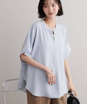 OUTLET(アウトレット) 【Discoat】キレイメスキッパーブラウス