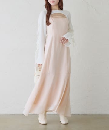 NICE CLAUP / OLIVE des OLIVE OUTLET(ナイスクラップ  / オリーブ デ オリーブ アウトレット) 【one after another】アンサンブルニットワンピ