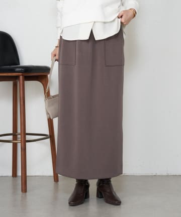 Jena　espace merveilleux(ジェナ　エスパスメルヴェイユ) 【伸縮性抜群◎】ボンディングIラインスカート