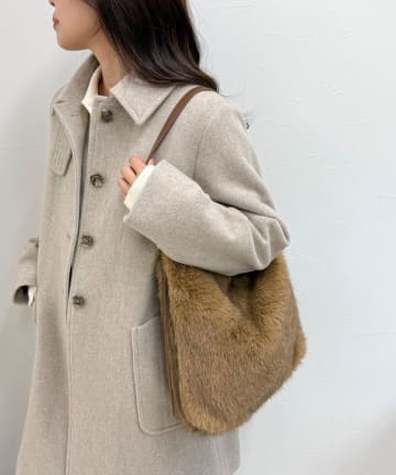 FREDY & GLOSTER(フレディ アンド グロスター) バックルワンハンドルファートートバッグ