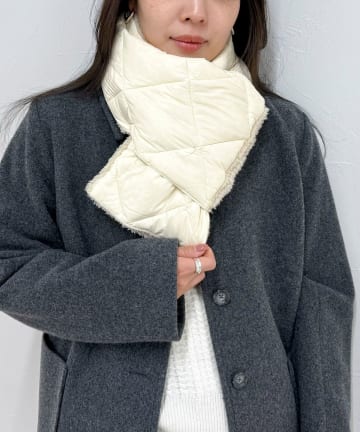 FREDY & GLOSTER(フレディ アンド グロスター) TAION CITYリバーダウンマフラー