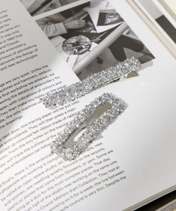 Lattice(ラティス) グリッターパッチンピン/クリップセット(2P)