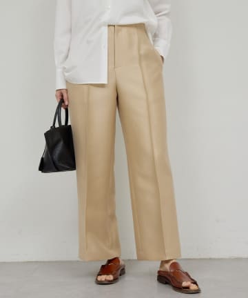 GALLARDAGALANTE(ガリャルダガランテ) 【セットアップ対応】シルキーダブルクロスパンツ