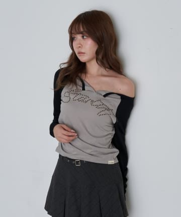 OUTLET(アウトレット) 【RAY CASSIN】スキッパーラグランT