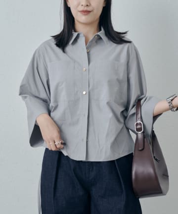 OUTLET(アウトレット) 【Lui's】サイドドロスドデザインシャツ