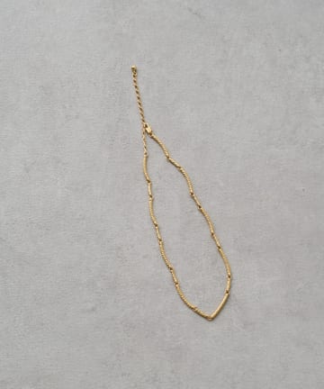 OUTLET(アウトレット) 【Loungedress】【GALENA/ガレナ】スティックチェーンネックレス