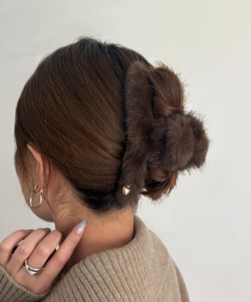 Lattice(ラティス) ハートチャーム付きクリップ