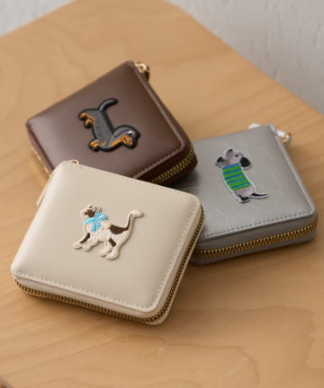 Remind me and forever(リマインドミーアンドフォーエバー) 【WEB限定】アニマル刺繍財布