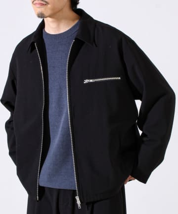 FREDY & GLOSTER(フレディ アンド グロスター) 【セットアップ対応】ウールライクジップジャケット