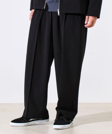 FREDY & GLOSTER(フレディ アンド グロスター) 【セットアップ対応】ウールライクワイドパンツ