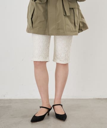 SHENERY(シーナリー) 【26SS予約】レースバイカーパンツ