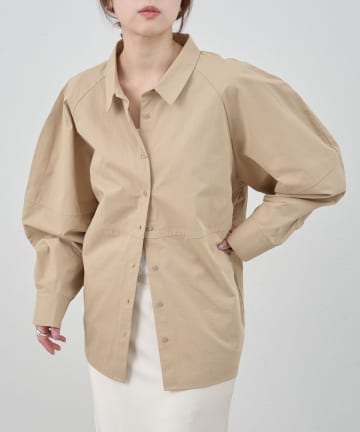 SHENERY(シーナリー) 【26SS予約】コットンバレルシャツ