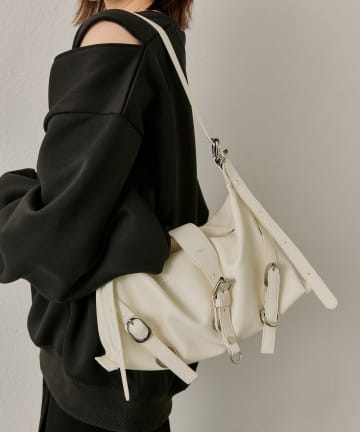 mline(エムライン) loti ベルトデザインショルダーBAG