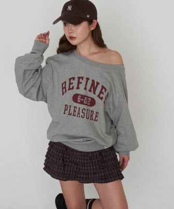 RAY CASSIN(レイカズン) ワンショルスウェット