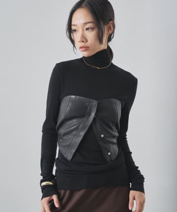 Whim Gazette(ウィム ガゼット) レザービスチェ