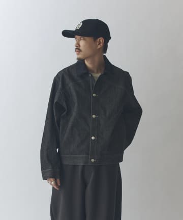 Lui's(ルイス) リジットボクシーデニムジャケット