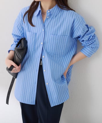 COLLAGE GALLARDAGALANTE(コラージュ ガリャルダガランテ) 【キャミでも着れる】アレンジオーバーシャツ