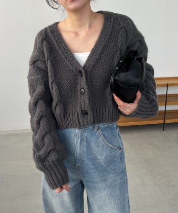 CAPRICIEUX LE'MAGE(カプリシュレマージュ) カーディガン/ボレロの商品