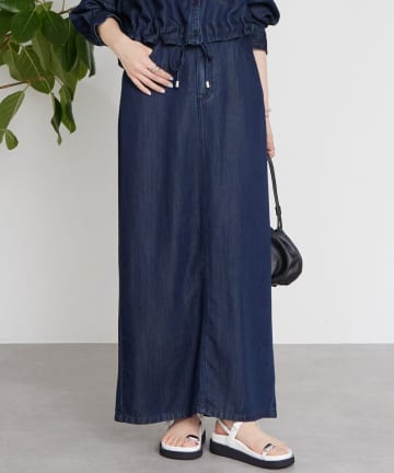 BEARDSLEY(ビアズリー) トロミデニムタイトスカート