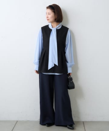 CIAOPANIC TYPY(チャオパニックティピー) 【オケージョン】ツイードベスト付きパイピングラインパンツセット