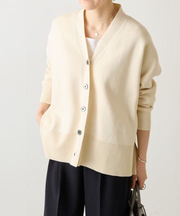 BEARDSLEY(ビアズリー) 刺繍入りビッグカーディガン