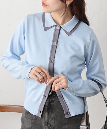 COLONY 2139(コロニー トゥーワンスリーナイン) フェイクレイヤードカーディガン