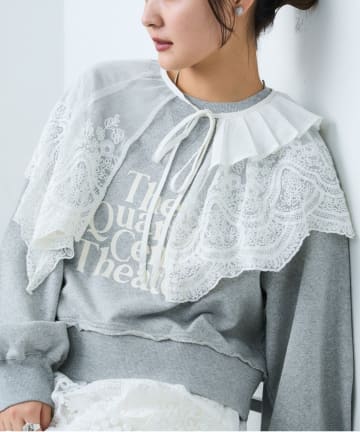 CIAOPANIC TYPY(チャオパニックティピー) 【india】マルチウェイレース付け襟