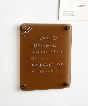 3COINS(スリーコインズ) 磁石付きメモボード