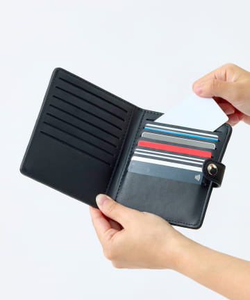 3COINS(スリーコインズ) 《14枚入る》大容量ポイントカードケース