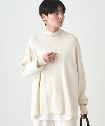LOUNGEDRESS(ラウンジドレス) 総針ハイネックニット