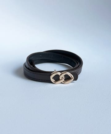 Thevon.(ゼヴォン) ミニダブルリングバックルベルト