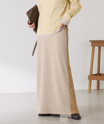 COLLAGE GALLARDAGALANTE(コラージュ ガリャルダガランテ) Q.anos 2フェイスデニムスカート