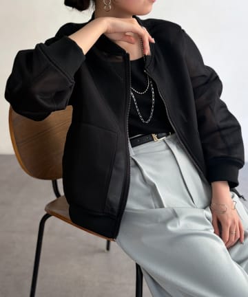 Chez toi(シェトワ) シアーダンボールブルゾン