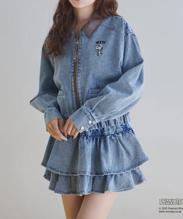 NICE CLAUP / OLIVE des OLIVE OUTLET(ナイスクラップ  / オリーブ デ オリーブ アウトレット) 【one after another】スヌーピーバーンジャケット