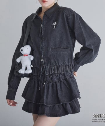 NICE CLAUP / OLIVE des OLIVE OUTLET(ナイスクラップ  / オリーブ デ オリーブ アウトレット) 【one after another】スヌーピーバーンジャケット