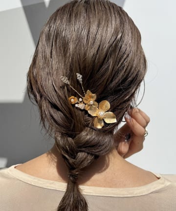 Lattice(ラティス) 【オケージョン】アンティークフラワーコーム