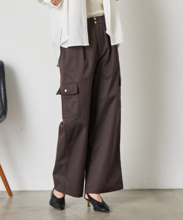 Jena　espace merveilleux(ジェナ　エスパスメルヴェイユ) ワイドカーゴパンツ