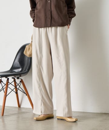 Jena　espace merveilleux(ジェナ　エスパスメルヴェイユ) センターラインワイドパンツ