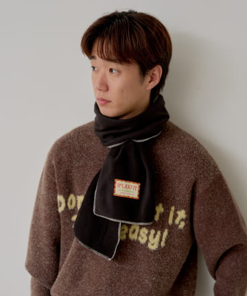 Kastane(カスタネ) 【SUPERMARKET】フリースマフラー”ミネアポリス”