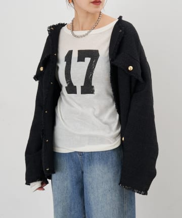 SHENERY(シーナリー) 【26SS予約】ナンバリングロンＴ