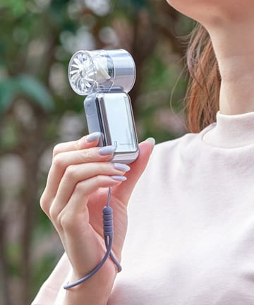 BIRTHDAY BAR(バースデイバー) 〈風量100段階！〉ミニターボハンディファン　風量・充電残量が分かる液晶付き