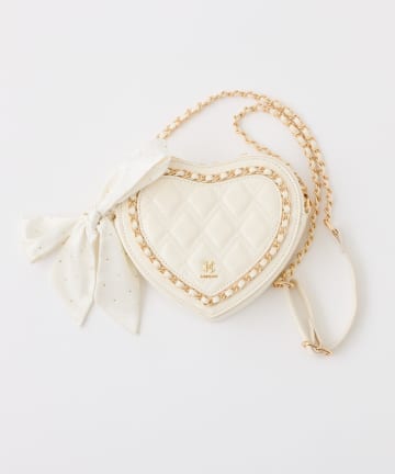 one after another NICE CLAUP(ワンアフターアナザー ナイスクラップ) 【Heart Collection】チェーントリミングハートバッグ