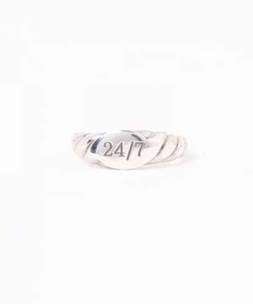 ear PAPILLONNER(イア パピヨネ) 《スターリングシルバー使用》メッセージリング