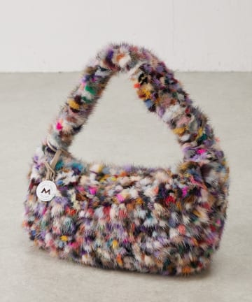 BEARDSLEY(ビアズリー) 《MARCO MASI》ミンクファーMIXカラーバッグ