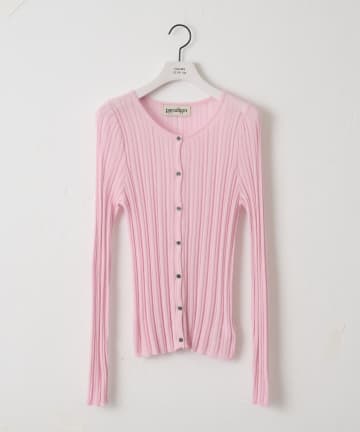 COLONY 2139(コロニー トゥーワンスリーナイン) 【paradigm】コットンモダール針抜シアーリブカーデ